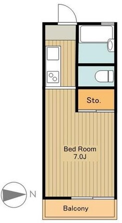 パーク・ヴィラの物件間取画像